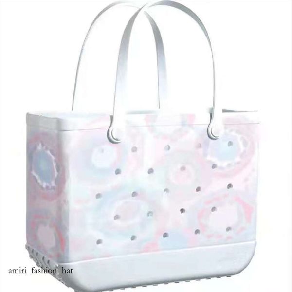 Bogg Bag Silicone Beach Großer Tasche Luxus Eva Plastik Strandtaschen Pink Blue Candy Frauen Kosmetikbeutel PVC -Korbweg Aufbewahrung Taschen Jelly Sommer Outdoor Handtasche 214