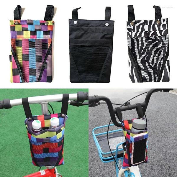 Depolama torbaları 1 PC Su geçirmez Bisiklet Ön Bisiklet Çantası Cep Telefon Tutucu Bisiklet Bisiklet Sepeti Motosiklet Aksesuarları Elektrikli Araç Parçaları