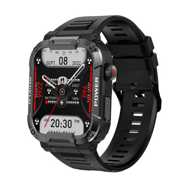 Uhren MK66 Sport Smart Watch Bluetooth Compatible Call Music Play Herzfrequenzmonitor Gesundheitssportbracelet Watch für Männer