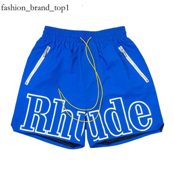 Rhude Designer Short Men Pant Sieps pantaloni da pista sciolti e comodi di moda popolare nuovo stile S M L XI Polyester Assicamento rapido Rhude Short 6629 4530