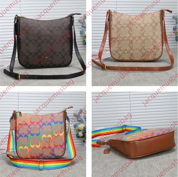 Designer Coa Messenger Borse Men Women Women Crossbody Courier Bags Luxury Cc Satchels Backpack Grandpack Borse a forma di C-Croce quadrata a forma di C Sacoche Dhgate