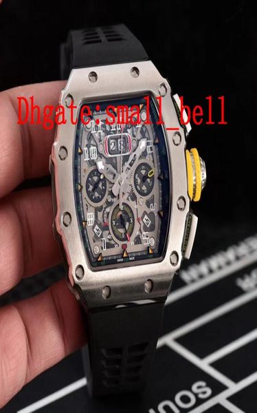 Nuovi prodotti di fabbrica Silver Men039s Orologi in acciaio inossidabile importati MEN039 meccanici importati 43 mm 1103 Multif3174280