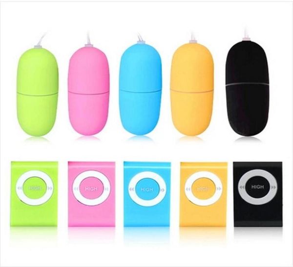 Vibratori mp3 wireless impermeabili Wireless Remote Control Donne vibranti Ogg Body Massager Sex Toys Products9100955