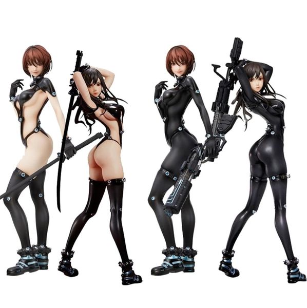 Ação das meninas figura Anime japonês Figuras de ação adulta Toys Gantzo Shimohira Reika Yamasaki Anzu Hdge No15 Sexy Soldier Conjunto T20638504