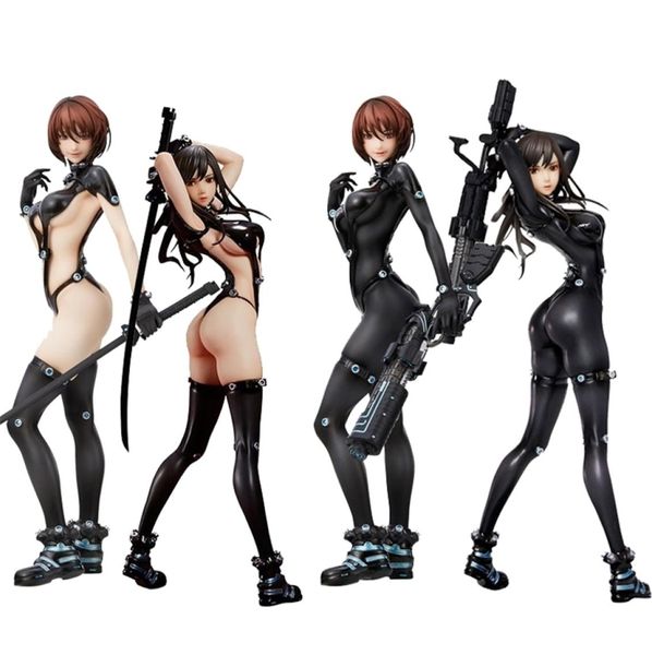 Action figura femminile anime giapponese figure d'azione per adulti giocattoli gantzo shimohira reika yamasaki anzu hdge no15 sexy soldato set t206338504