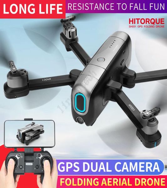 Siga -me o vídeo -tetransmissor 4K Mini Pograph Drones com a câmera e o GPS 5G WiFi Remote Remote Quadcopter Battery Professionne2962370