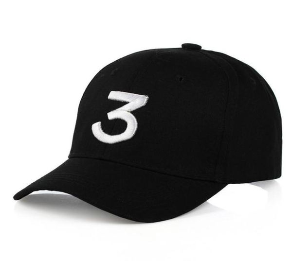 Nuova possibilità il rapper 3 papà cappello da baseball berretto regolabile frammento di baseball nero caps4941445