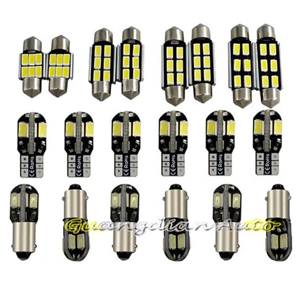 TCART 9PCS Frete grátis Auto LED BULLBS CAR LED LED LIGHT KIT DOME LIGHAS PARA JETTA 5 A5 ACESSÓRIOS 2005-2011