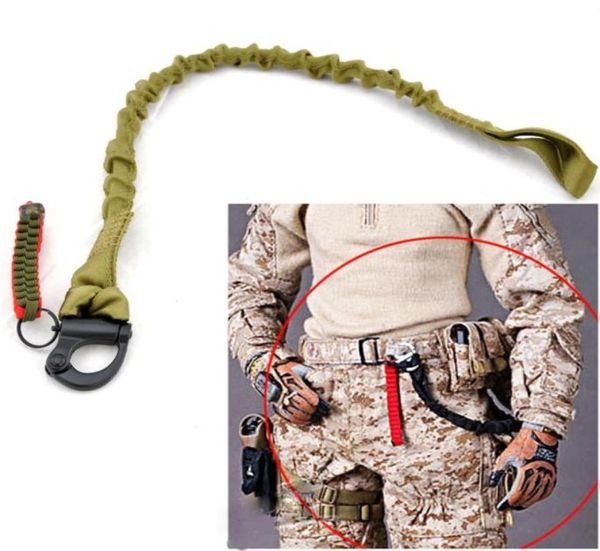 Surning Tactical Sling Redução rápida Strap Segurança Caminhão ao ar livre camping escalada bungee nylon tampão Rope939349030611517