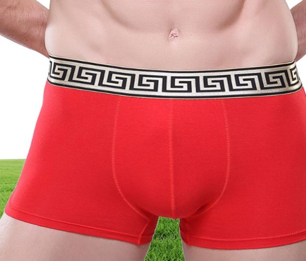 Biancheria intima morbida sanitaria traspirante Grande scrotum uomini underware pacchetto pantaloncini vestiti di cinese pugile in cotone sfacciato AM556 5xl4794258