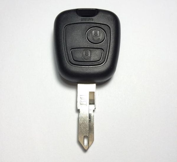 2 кнопка ключа корпуса для оболочки для Peugeot 206 Car Key Sheep Top A качество с 9751076