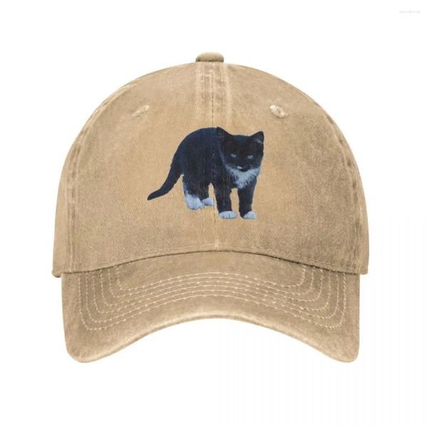 Ball Caps in bianco e nero smoking gattino cappello da cowboy cappello militare tattico di lusso sole per bambini donne uomini