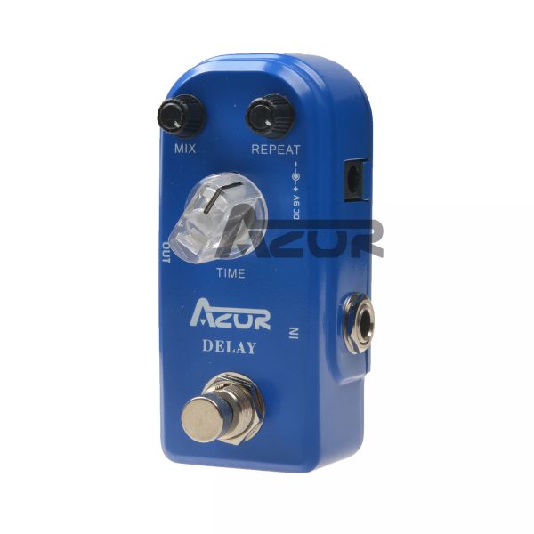 Kabel Azor AP306 Verzögerung Gitarrenffekt Pedal Mini Pedal Delay Gitarre Pedal Micro Pedal Effekt Gitarrezubehör gute Qualität AP306