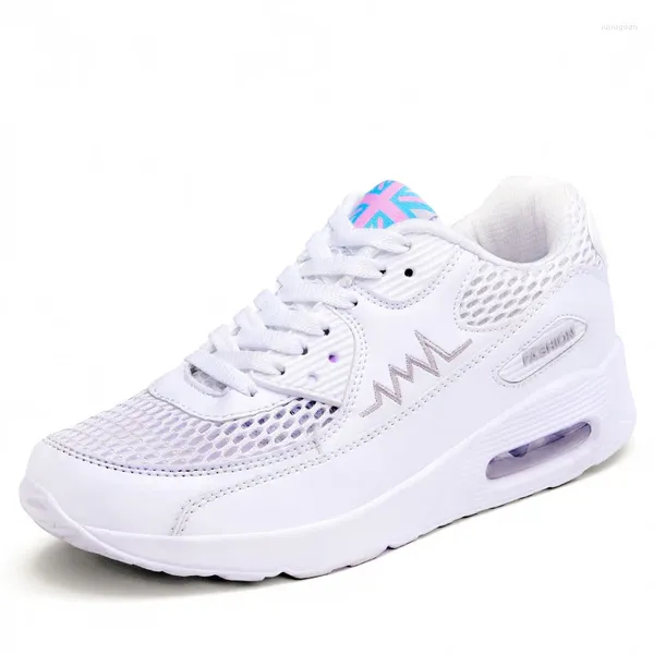 Casual Shoes Classic atmable Mesh Women Sneakers Elastizität Luftkissen Spotrs Mode Damen Outdoor Running Platform