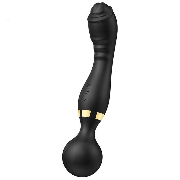 Двойная вибрирующая массажная палка G-Spot DILDO VAGINA CLIT стимуляция взрослые эротические товары сексуальные продукт сексуальные игрушки для женщин SexyShop