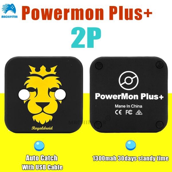 Acessórios 2021 Design mais recente Pulseira inteligente recarregável USB para Powermon Plus + Game Bluetoothcom pulseira Auto Catch 1p 2p 3p Go Plus