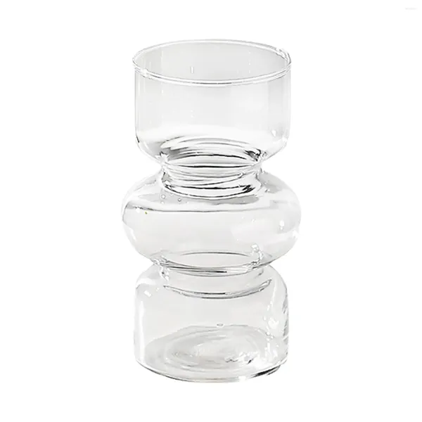 Armário de vasos de vidro de vidro broto de vasto estiloso arranjo floral criativo recipientes clara de recipientes para restaurante el férias no escritório de presente