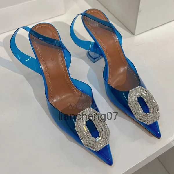 Sandali designer sandali amina muaddi scarpe abiti in raso a punta slingbacks doghetie pompe cristallini sunflower womens sexy feste sexy matrimonio 24040413e1h9