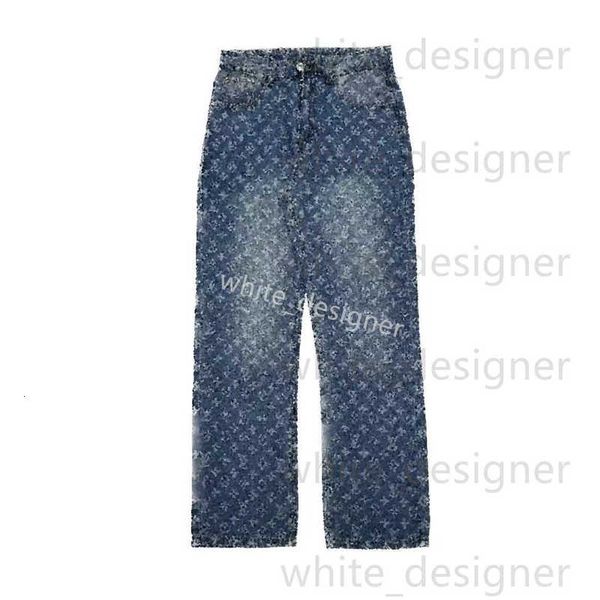 Designer Männer Jeans Herren Jeans Designer Ultra Thin High-End Monster Eyed Jeans für Männer schlanke Fit Straight Tube Stretch Trendy Casual Hosen, Premium European Products