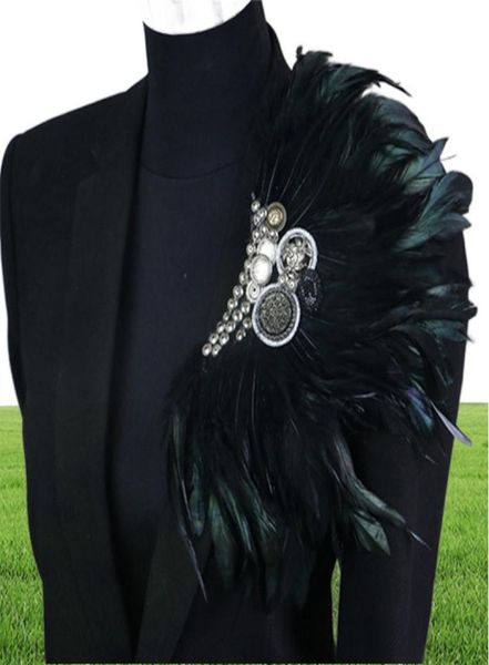 Boutonniere Clips Clips воротничка булавка свадебная булочка костюмы банкетные броши черное переность якорь -якорь цветочный корсаж Певица бар -бар LJ2856837