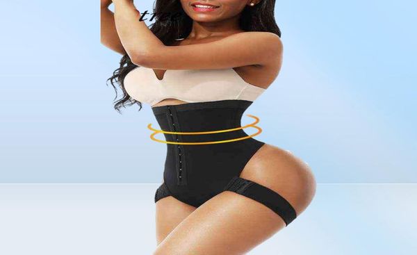 Cintura e Shapewear Trainer Women Women Liftor Body Body Shaper Fajas Colombianas Tummy Control Corset Push Up Panties Hip ENF9545236