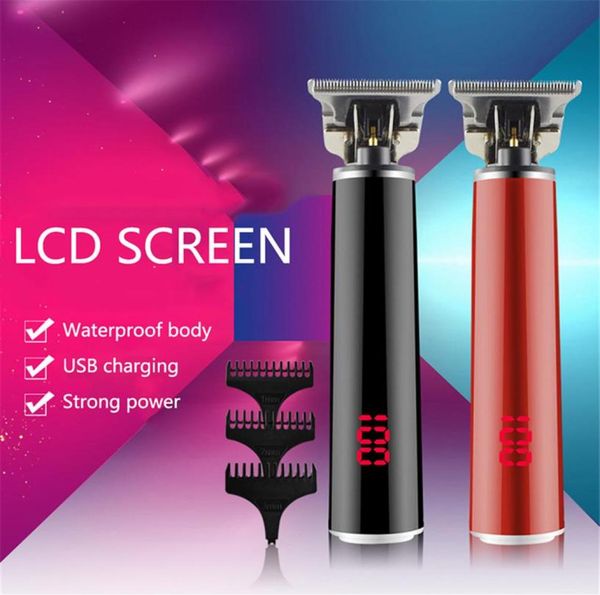 Visualizza in cristallo liquido LCD Incisione del parametro oleolaio per capelli elettrici Clipper TBLADE TLADE ROSSO Grigio scuro195L5231791