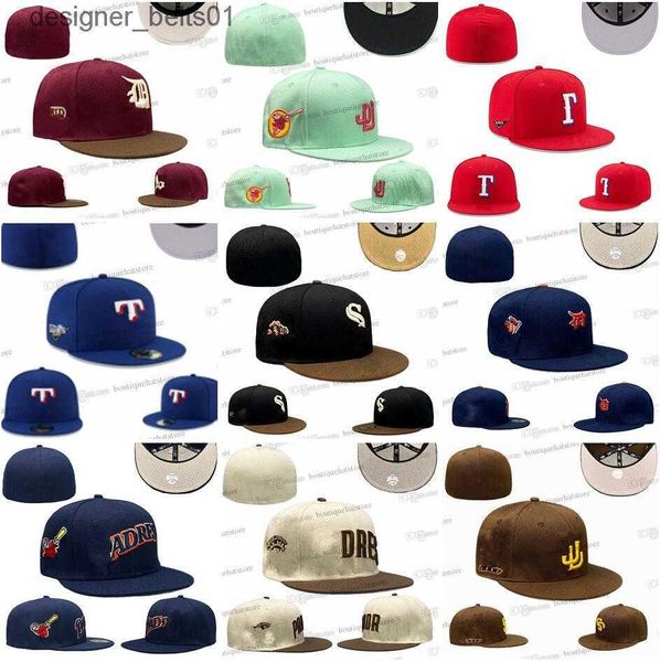 Caps de bola Mens Baseball Chapéus Classic Black Color Hip Hop CHICAGO SPORT FLHET FLOSE FECHER