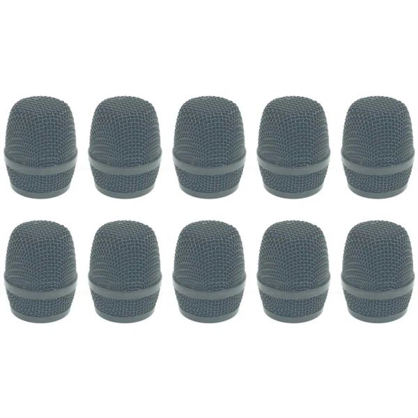 Mikrofone 10pcs Hochwertiges Ballkopf -Mesh -Mikrofongrill für Kabelmikrofon E845 E845S E835 E835S usw.