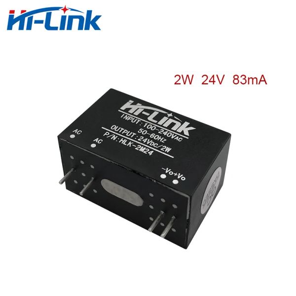 Fornecimento de frete grátis 5pcs hlk2m24 220V a 24V 2W Ultra Small Series Smart Switch Switch ACDC Module Converter