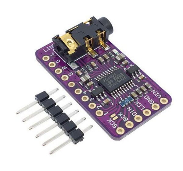 Interface I2S PCM5102A DAC Decoder Gypcm5102 I2S Player -Modul für Raspberry PI PI PHAT -Formatplatine Digital PCM5102 Audio Board3382018