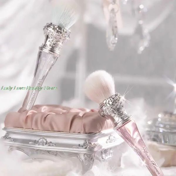 Kits Beauty Swan Swan Ballet Series Peach Heart Blush Blush pincel mineral em pó de bronzeador de contorno Broins de maquiagem por flor Sabe