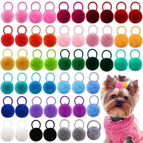 Abbigliamento per cani 100 pezzi di bulk per animali domestici per animali domestici colorati animali domestici per gatti che toelettano la moda per lussuri