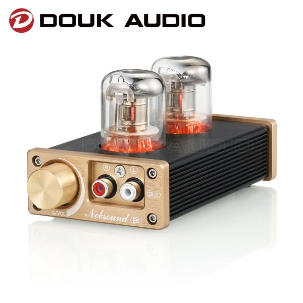 Усилитель Douk Audio E6 Прямой нагретый вакуумный предусилитель класс A Stereo Audio