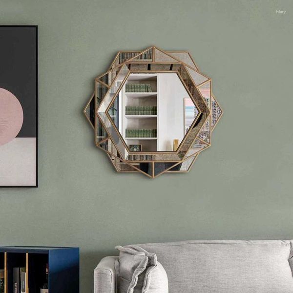 Dekoratif Tabaklar Ayna Dekorasyonları Kolye Duvar Yatak Odası Odası Arka Plan Yaratıcı Dekorasyon
