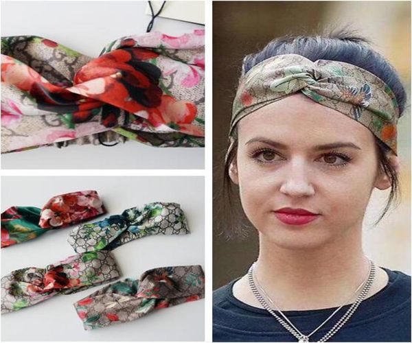 NOVA SILA BANDS MUITO MUITO MUNDIA MULHERES Designer de marca de moda Bloom Flor Bird Band Band Mirds Ladies Headwraps85999372