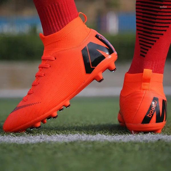 Amerikan Futbol Ayakkabıları Kalite Futbol Futbol Koyuklu Kesik Anti-Slip Boots Moda Futsal Eğitim Spor Ayakkabıları Chueira Campo Society