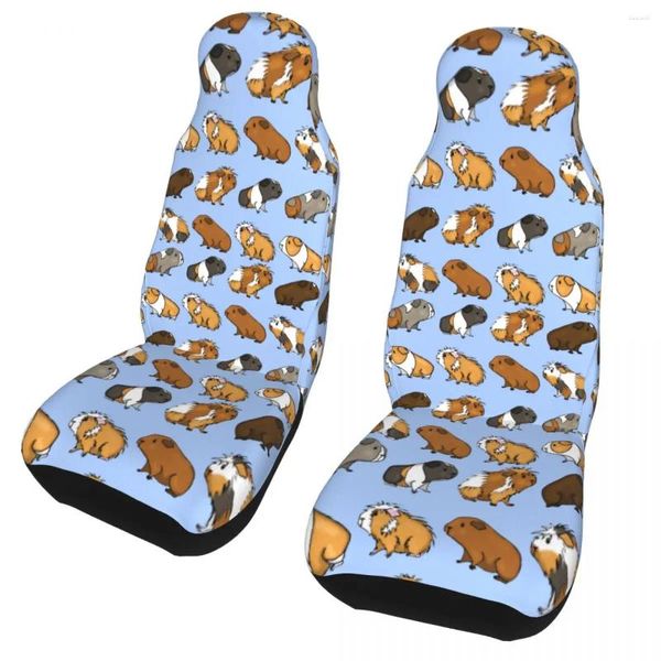 Araba koltuğu kobay alayı evrensel kapak su geçirmez seyahat sevimli hayvanlar ön arka akın bez yastık polyester balık