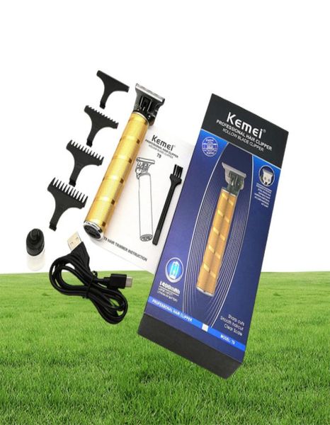 Epacket Kemei KM-Pro Li T-Outliner Skelett schwere Hitter schnurloser Trimmer Männer kahlköpfiger Haar Clipper Finish Schneidmaschine 247W5183059