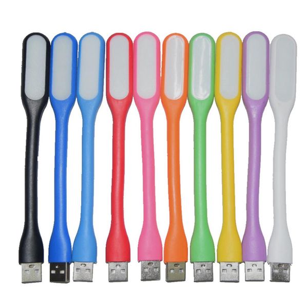 Portátil 5V 12W LED USB Lâmpada Mini Tabela Lâmpada Lâmpada de Leitura Proteja Luzes para os olhos Para Xiaomi Power Bank Notebook de computador5595411