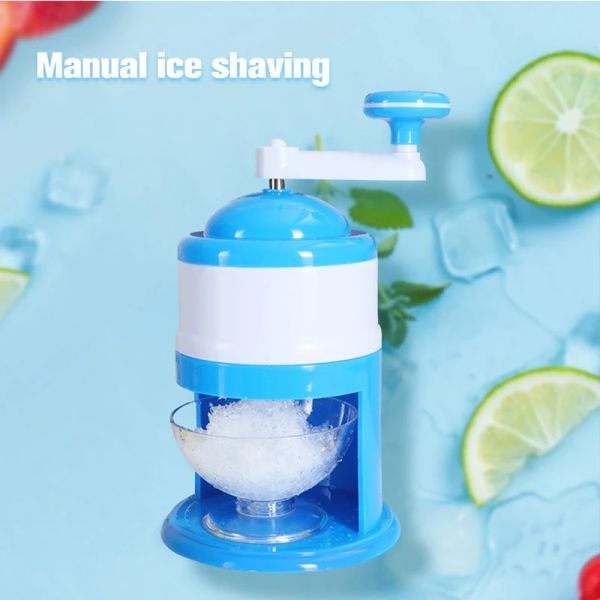 Rashovers Manuale portatile Crush Ice Crush Drink per bevande fai da te Tavolo da tavolo da tavolo da neve Maker Shaver Countertop Shredding Aribase di frantuma