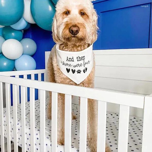 Украшение на вечеринку объявление о беременности собака Pet Pet Bandana Baby Shower Gend