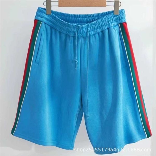 Roupas de grife de alta qualidade as roupas de malha lisa corretas calças de shorts vermelhos, o wei