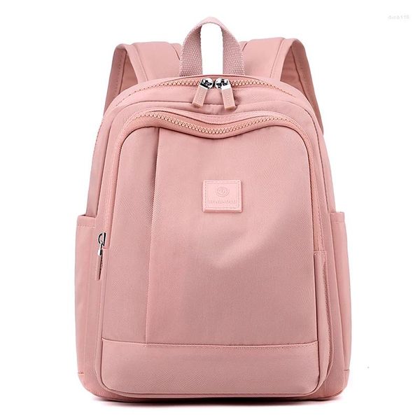 Bolsas escolares moda feminina casual mochila mochila de alta qualidade feminino mulheres viajam de estilo bonito saco de compras saco