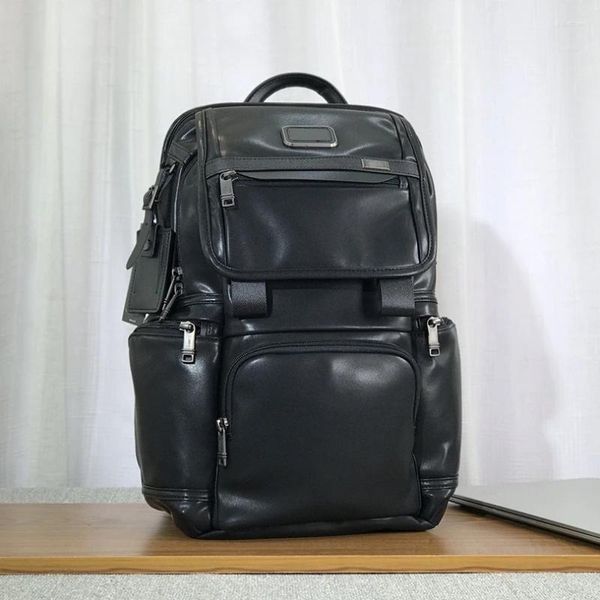 Backpack Black PU maschile maschile da viaggio casual computer da viaggio casual 9603174d3