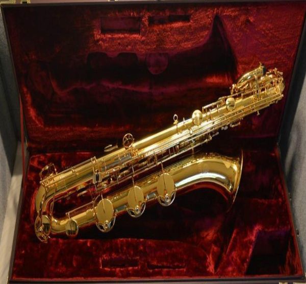 Jupiter JBS1000 Bariton Messingkörper Saxophon Gold Lackoberfläche Instrumente E flach Saxelen mit Mundstück Canvas Case6028176