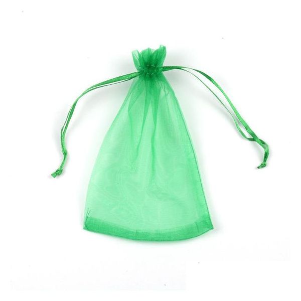 Bolsas de joalheria bolsas BK 5 Tamanho Misto de Organza Fashion Party Packaging de presente de natal com entrega de gotas por atacado DString Display Dhykc