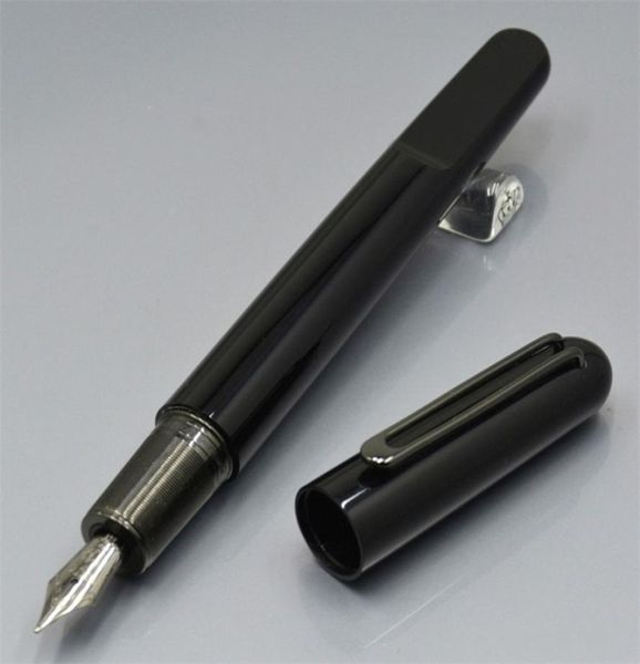 Promotion Magnetic Black Fountain Stift Verwaltungsbüro Schreibwarenmode m Nib schreiben Ink Pen für Business Gift8724401