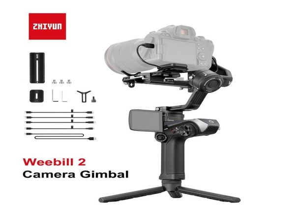 Zhiyun WeeBill 2 Stabilizzatore gimbal della fotocamera 3axis Hallyd con fotocamere DSLR touch screen canon Nikon Sony9061804