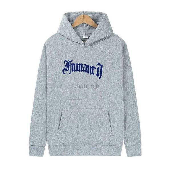 Damen Hoodies Sweatshirts 2304 Herren und Frauen Herbst- und Wintermarke Warm Hoodie Damen Pullover Herren Sweatshirt Fitness Sport Jogging Top 240413