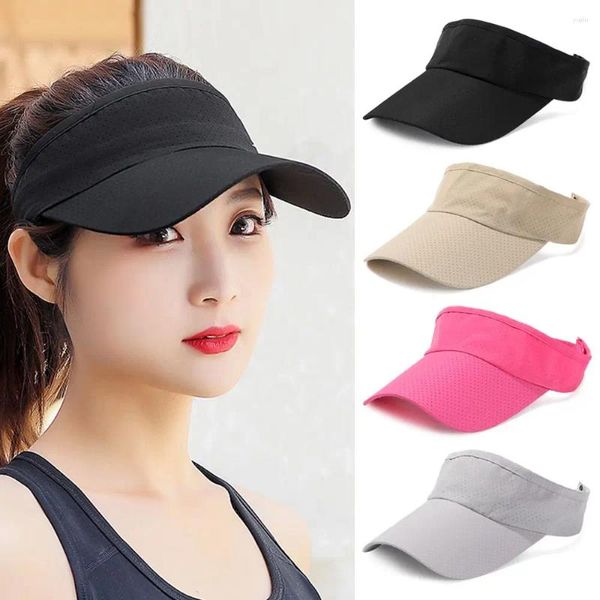 Campo de bicicleta Tennis Golf Running UV Protection Basual Casual Hat Hat Sports Visor Sun Baseball Cap